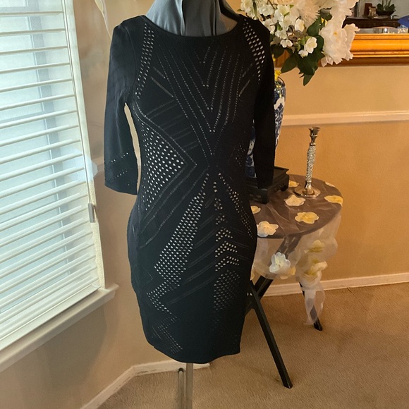 Calvin Klein Dresses & Skirts - Elegant Black Knit Dress NWOT